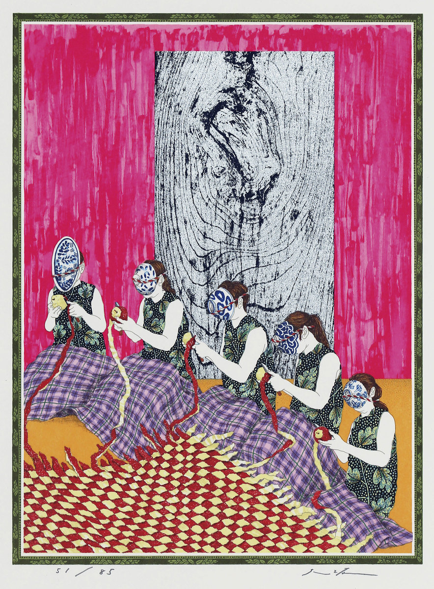 [I Was Staring at the Grain of the Floor]