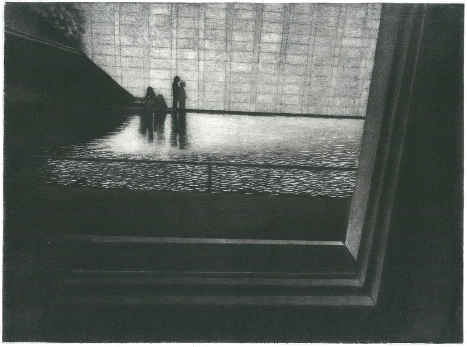 Mansion of philosophy  Water mirror garden