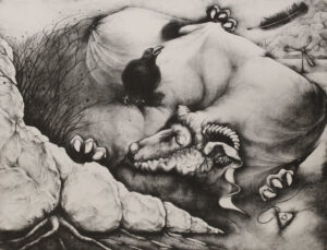 At that time the birds went to eat the red nuts