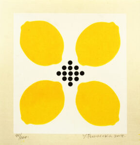 Lemon Black and White 2168